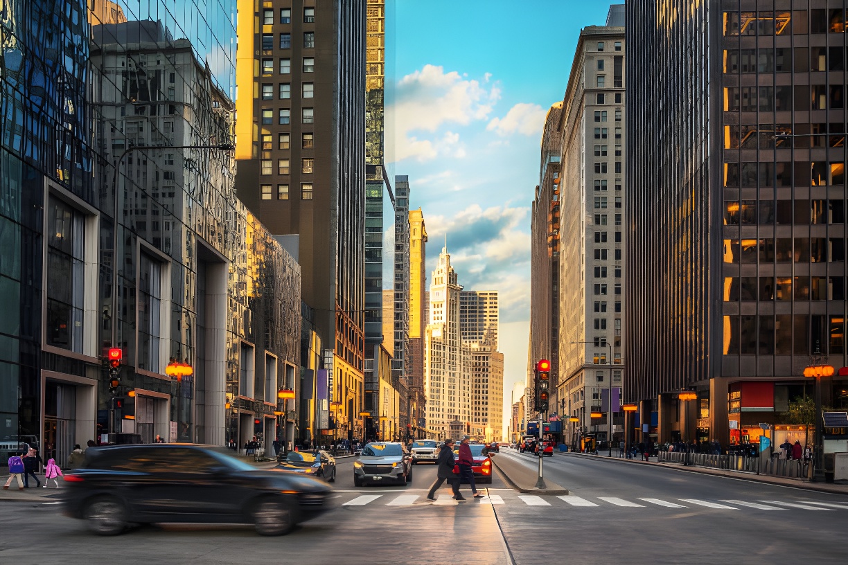 Street: Sunrise on the Street